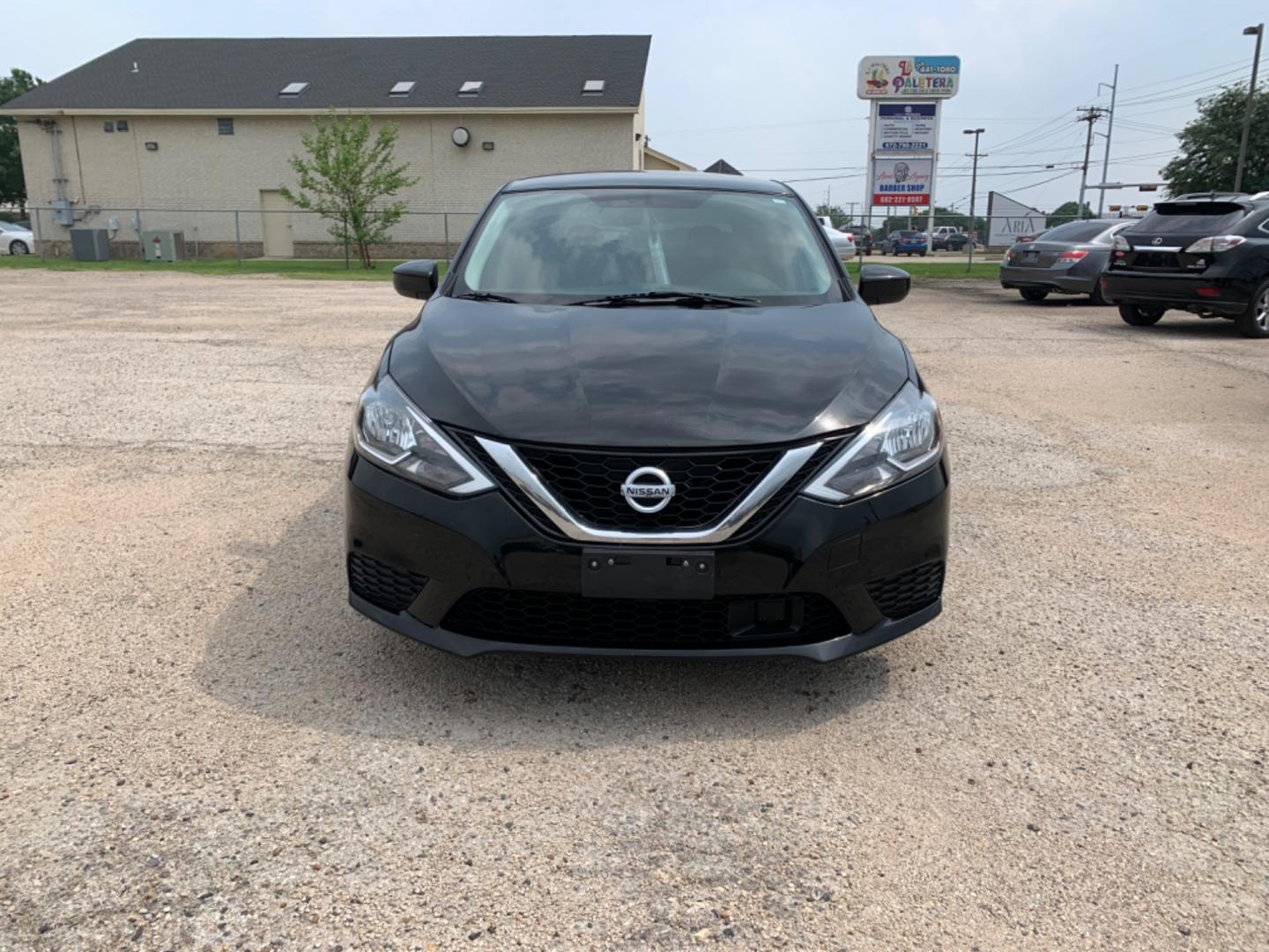 2019 Black /Black Nissan Sentra S (3N1AB7APXKL) with an 1.8L L4 SFI DOHC 16V engine, AUTOMATIC transmission, located at 1830 North Belt Line Road, Irving, TX, 75061, (469) 524-0199, 32.834373, -96.993584 - Photo#1